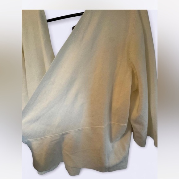 Alfani Women's Cream/ white Cardigan Sweater plus size 2x NWT - Picture 7 of 8